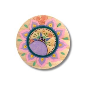 Σουβέρ ξύλινο, Mandala