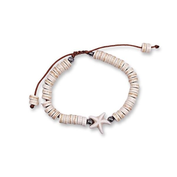 Βραχιόλι γυναικείο καλοκαιρινό με Αστερία ''STARFISH''