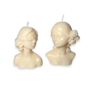 Κερί ελαιοκράμβης σε γυναικείες μορφές