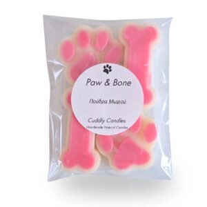 Wax melts, Paw & Bone - 60 gr με άρωμα Πούδρα Μωρού