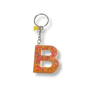 Μπρελόκ Μονόγραμμα, Πορτοκαλί - με διάφορα πολύχρωμα "ζαχαρωτά"