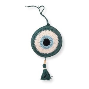 Πλεκτό ματάκι Γούρι για νεογέννητο