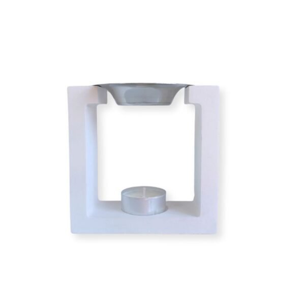 Wax Melter - Τετράγωνος αρωματιστής από πορσελάνη & 2 ρεσώ δώρο