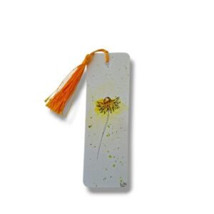 Χάρτινος σελιδοδείκτης με λουλούδι