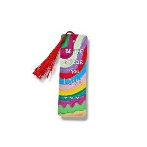 Χάρτινος σελιδοδείκτης με μήνυμα, Χρωματιστός