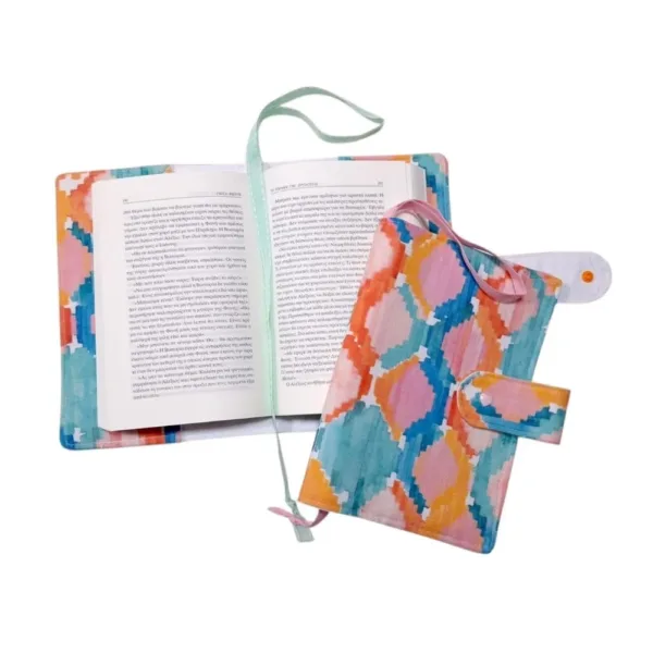 Θήκη βιβλίου υφασμάτινη, Γεωμετρικά σχέδια