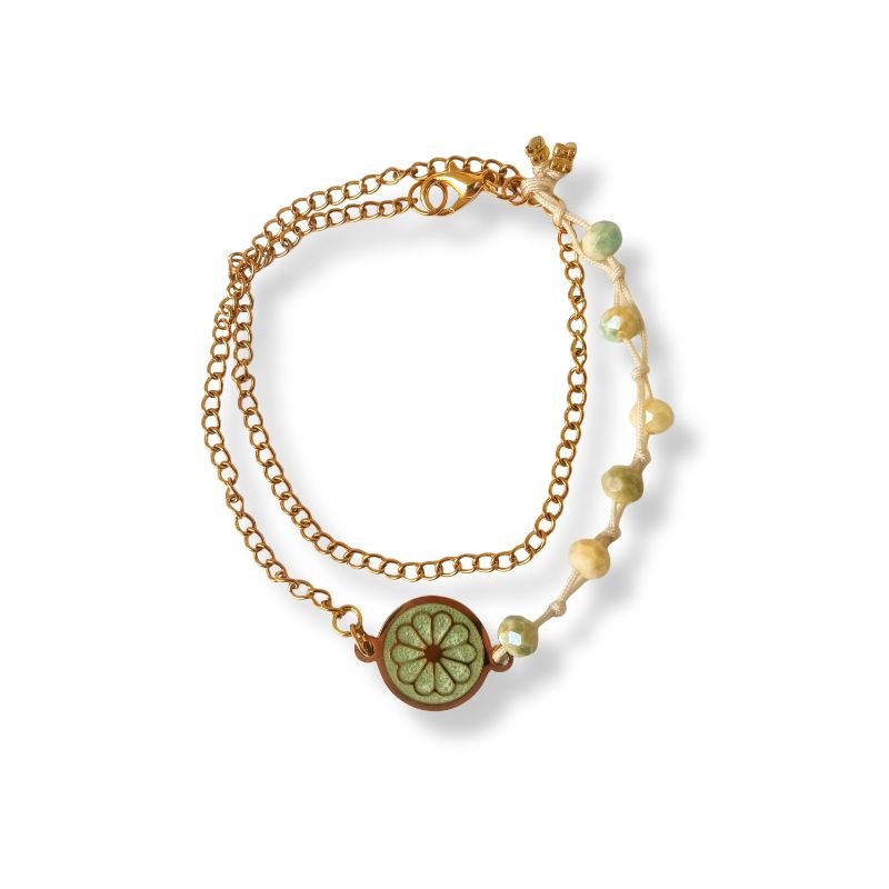 vrahioli-atsali-loyloydi-krystalla-lena’sdreamart Χειροποίητο βραχιόλι από ατσάλι και κρύσταλλα