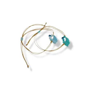 Βραχιόλι μακραμέ με ματάκι, Καραβάκι