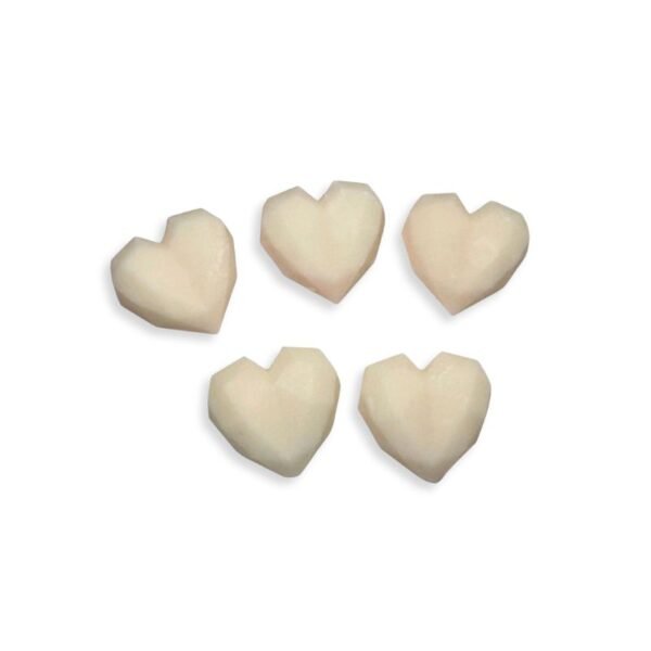 Wax melts σε σχήμα καρδιά διαμάντι