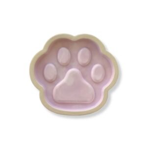 Χειροποπoίητο πορσελάνινο πιατάκι '' Πατουσάκι ''