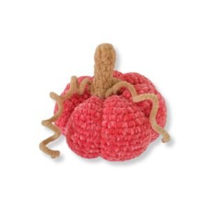 Διακοσμητική πλεκτή βελούδινη Κολοκύθα