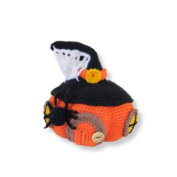 Πλεκτή Διακοσμητική Κολοκύθα Halloween