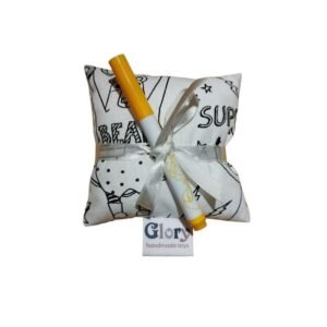 Μαξιλαράκια color me με μαρκαδόρο