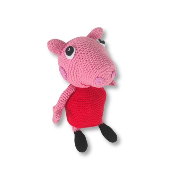 Πλεκτή κούκλα amigurumi, Γουρουνίτσα