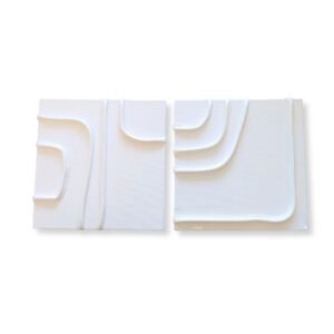 Μίνιμαλ Σετ καμβάδων ''γραμμικό" σχέδιο (20cm)