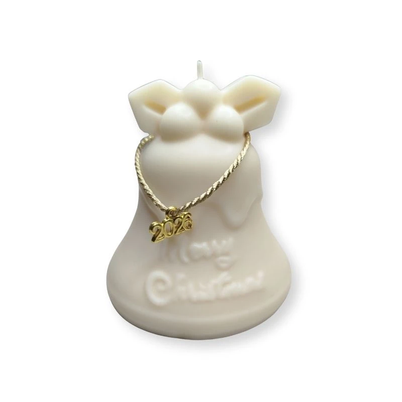 KeriKampanaGouri2026_YellowDreams Κερί καμπάνα γούρι 2026