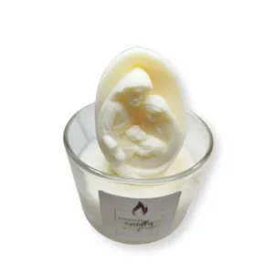 Κερί γέννηση Χρηστού σε βάζο