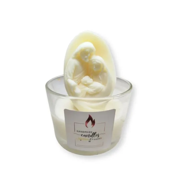 Κερί γέννηση Χρηστού σε βάζο