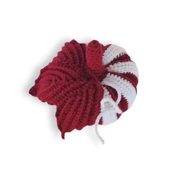 Κολοκύθα Μπορντό- Λευκό με φύλλο