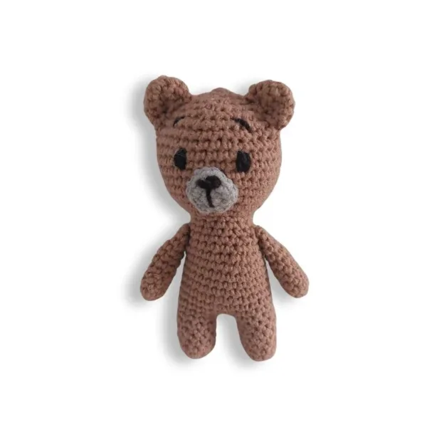 Πλεκτό κουκλάκι αρκουδάκι