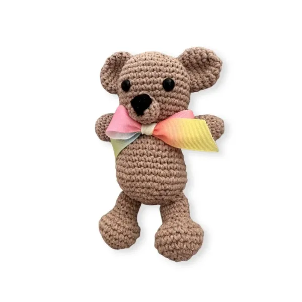 Amigurumi Αρκουδάκι πλεκτό σε διάφορα χρώματα