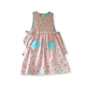 Φλοράλ φορεματάκι 100% βαμβάκι σε ιαπωνικό στυλ