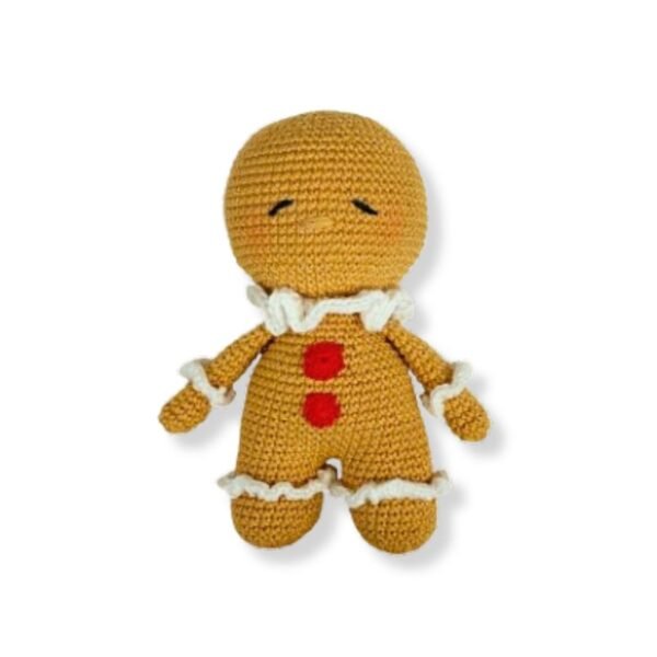 Χριστουγεννιάτικο παιχνίδι amigurumi, Gingerbread