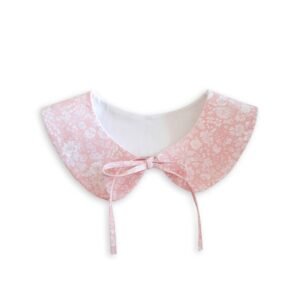 Vintage αποσπώμενος γιακάς με ντεσέν της liberty