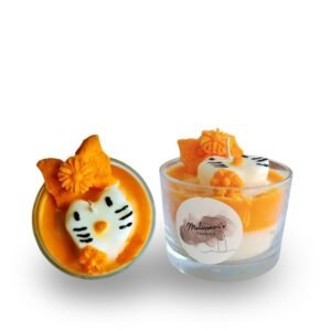 Κερί Γατούλα σε ποτήρι