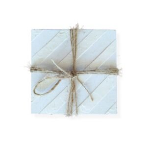 Μίνι καμβάς λευκός με τεχνοτροπία