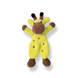 Βρεφικό νάνι βελουτέ καμηλοπάρδαλη