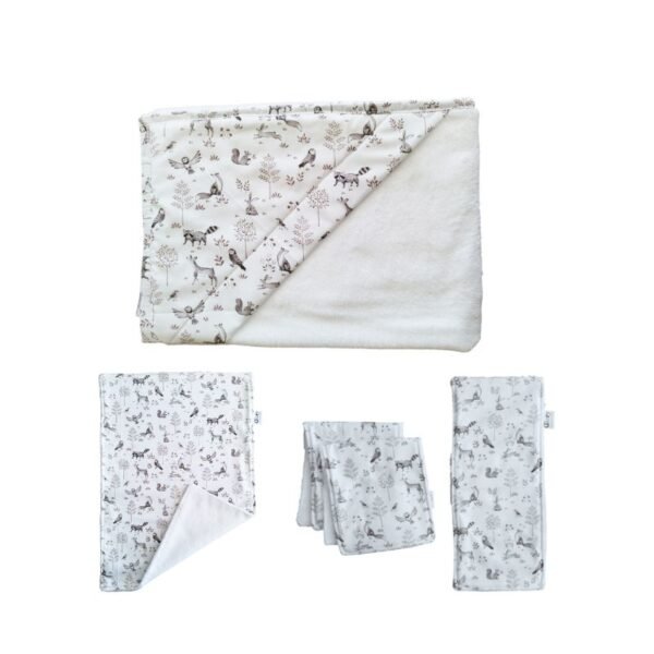Σετ πετσέτες bamboo, Forest Animals