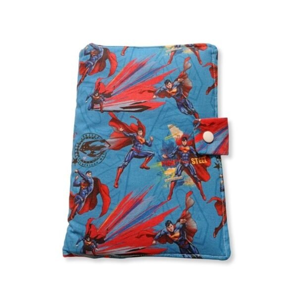 Θήκη βιβλιαρίου υγείας με θέμα Σούπερ ήρωας