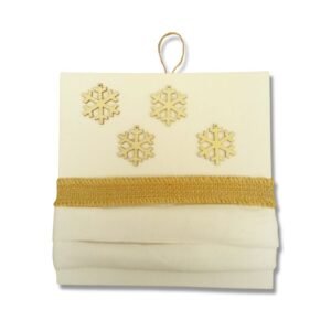 Χριστουγεννιάτικος καμβάς '' ΝΥΦΑΔΕΣ'' με ύφασμα