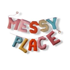 Πλεκτό banner ονόματος