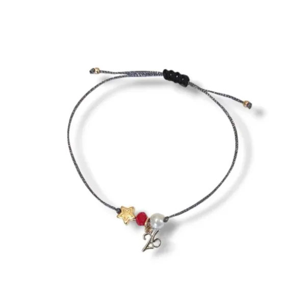 Βραχιόλι γούρι με αστεράκι