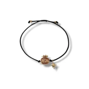 Βραχιόλι γούρι ρόδι 2026