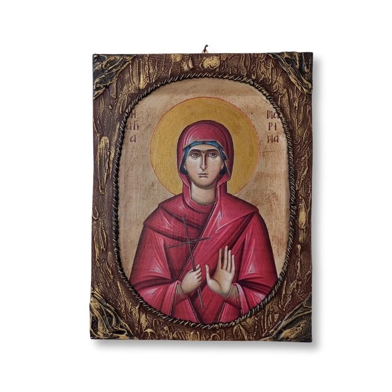eikona-se-xulo-agia-marina-maria-gotsika