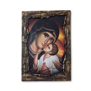 Εικόνα Παναγίας σε ξύλο