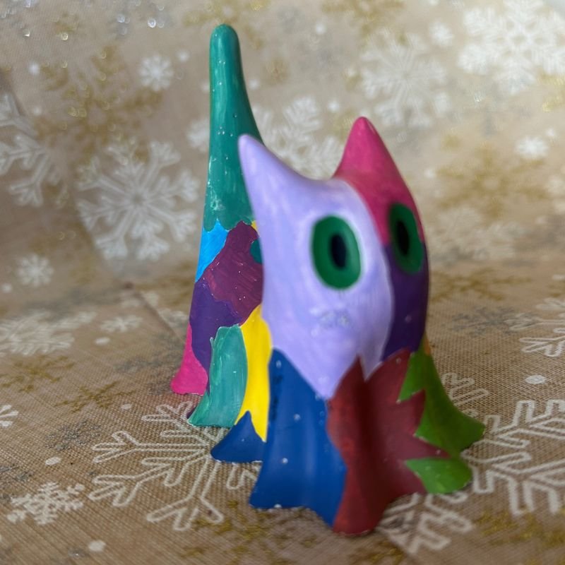 gata-plagia-polixromi-svouras-art