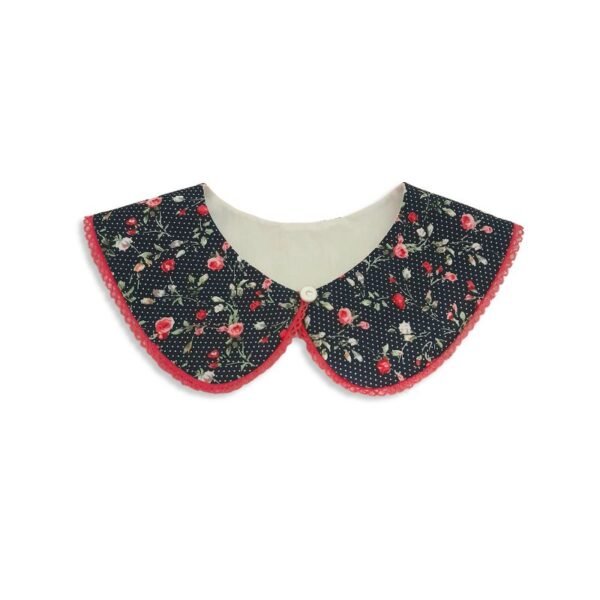 Αποσπώμενος vintage γιακάς Peter Pan colar 100% cotton