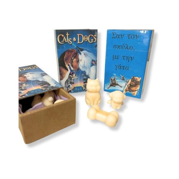 Κουτάκια με wax melts για λατρεις των γατόσκυλων