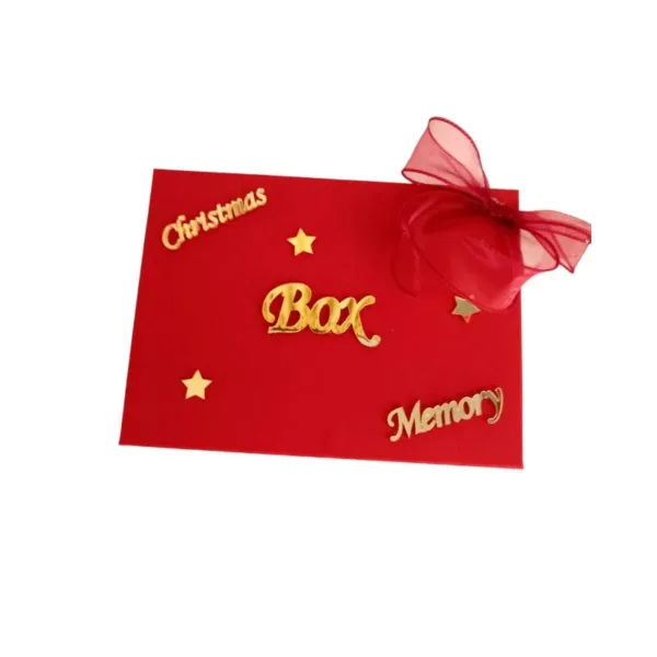 Christmas memory box