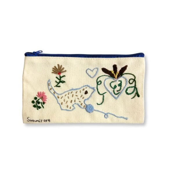 Υφασμάτινo νεσεσέρ Κεντημένο με γατούλα