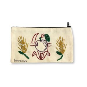 Υφασμάτινo νεσεσέρ Κεντημένο με μήλο και στάχια