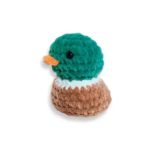 Πλεκτό βελούδινο παιχνίδι Παπάκι