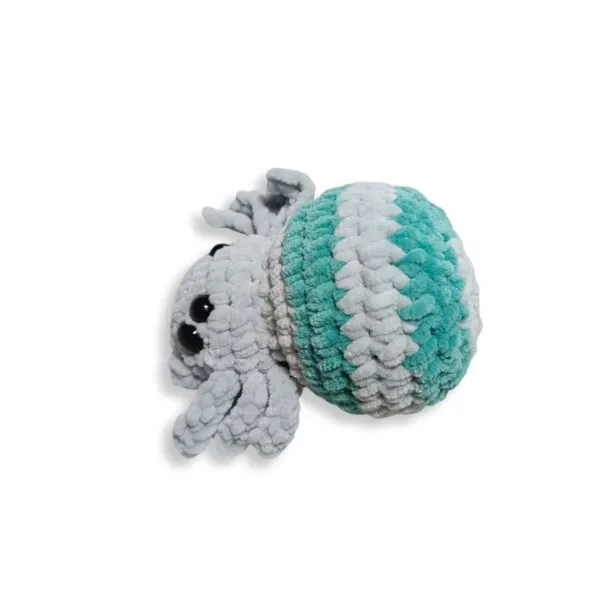 Πλεκτή βελούδινη Αράχνη, Γκρι