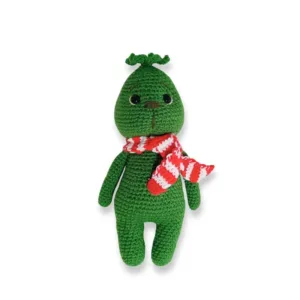 Πλεκτό παιχνίδι Amigurumi γκρινιάρης των Χριστουγέννων