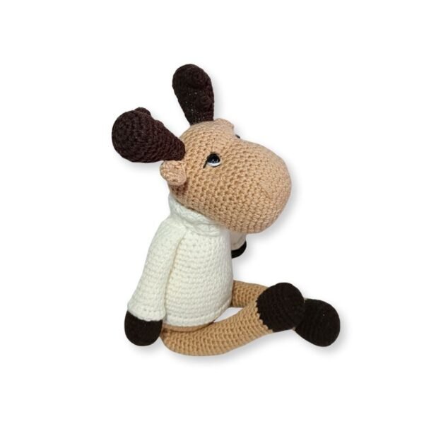 Πλεκτός Τάρανδος με ζιβάγκο