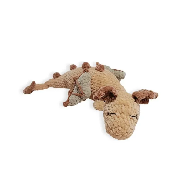 Πλεκτό βελούδινο παιχνίδι Δράκος